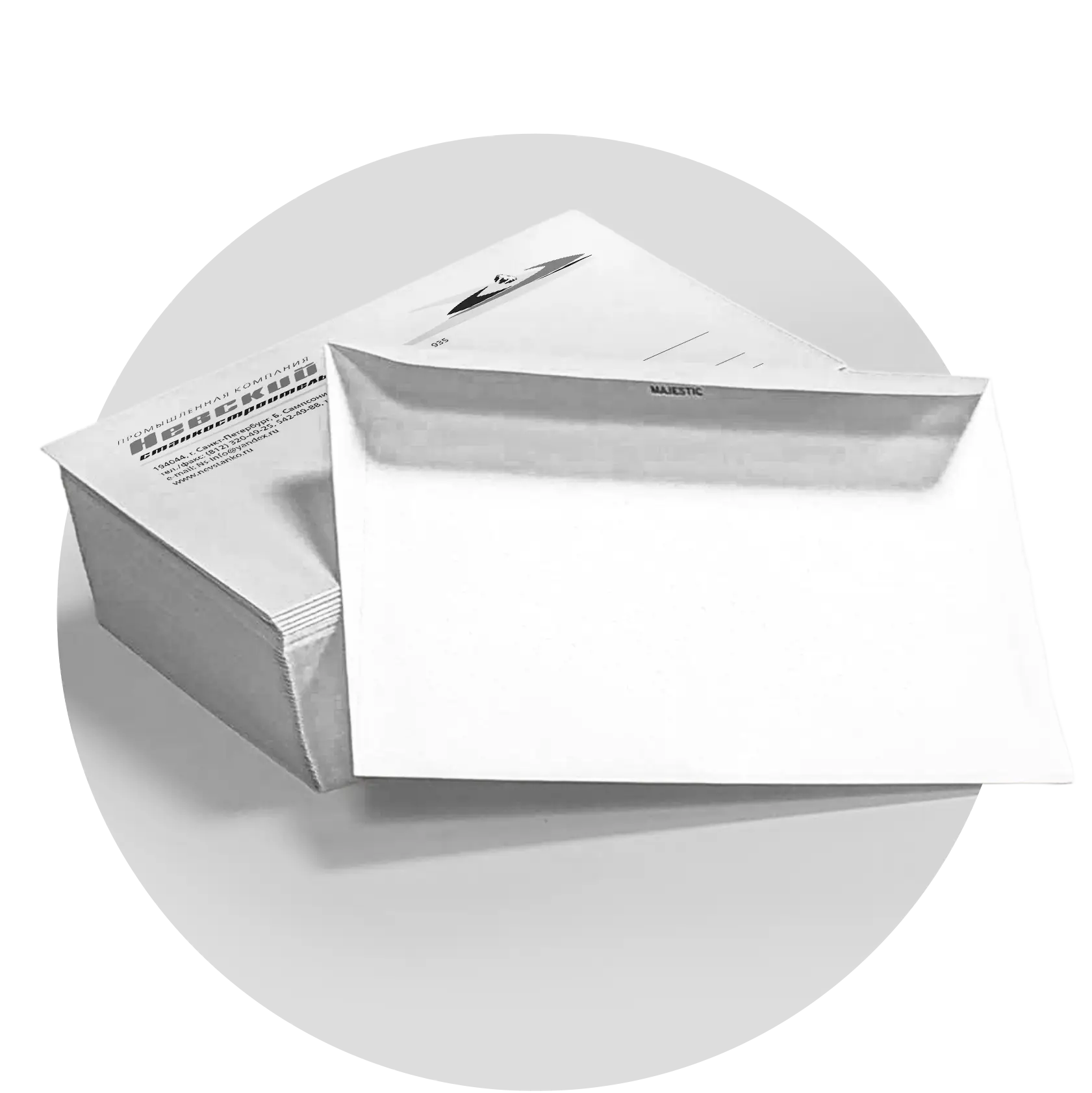 Печать на конвертах