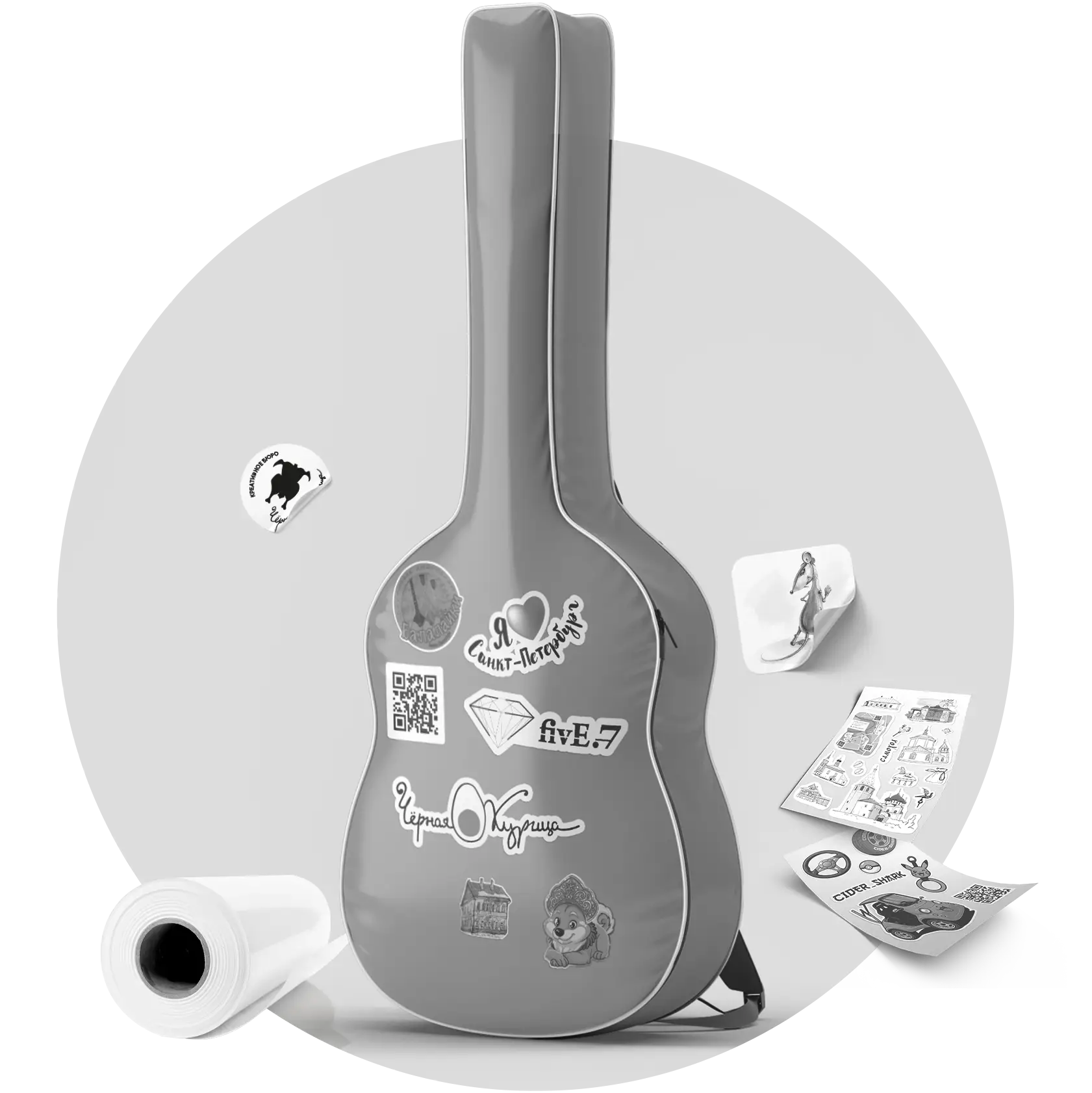 Наклейки, этикетки, стикеры