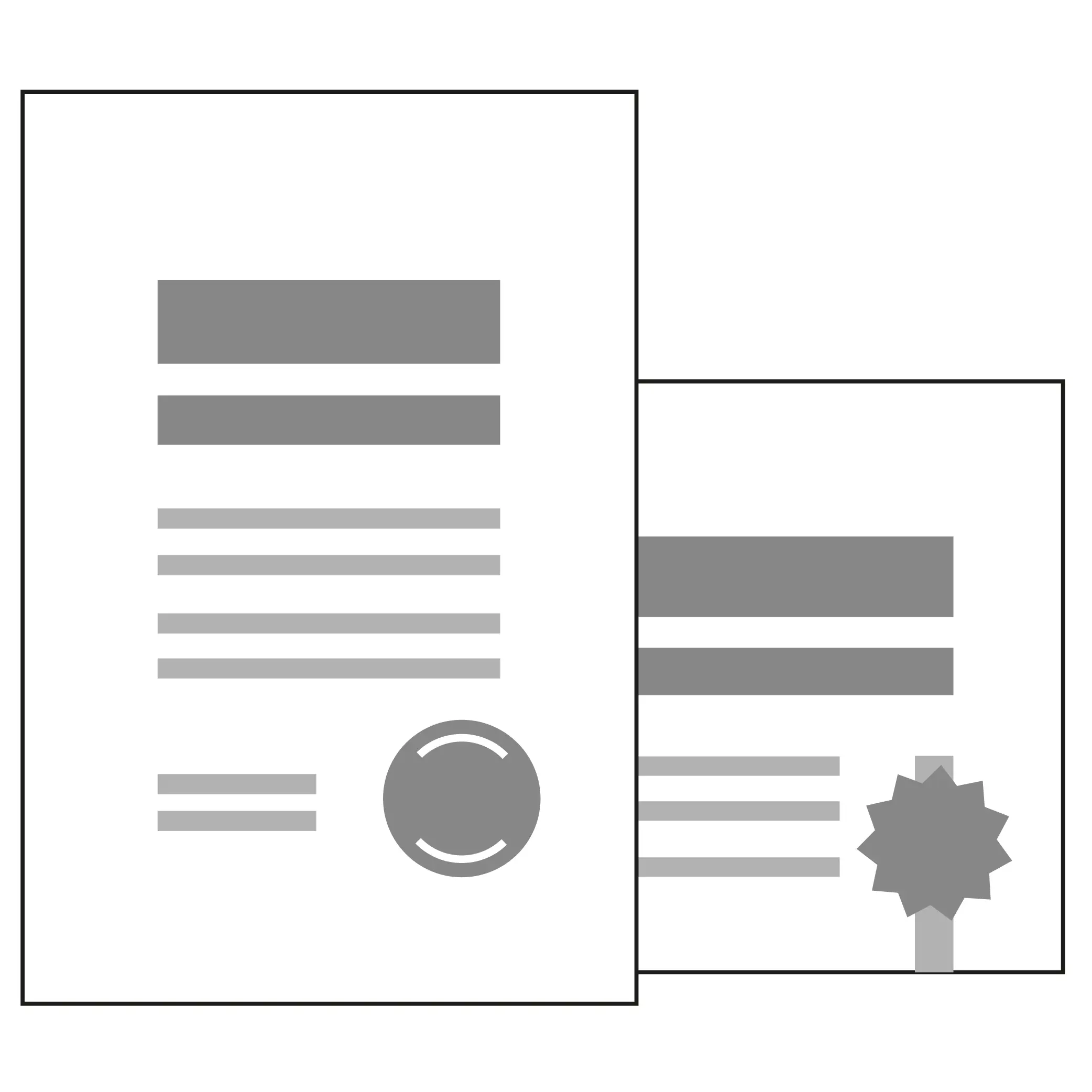 Грамоты, дипломы и сертификаты на мелованной бумаге