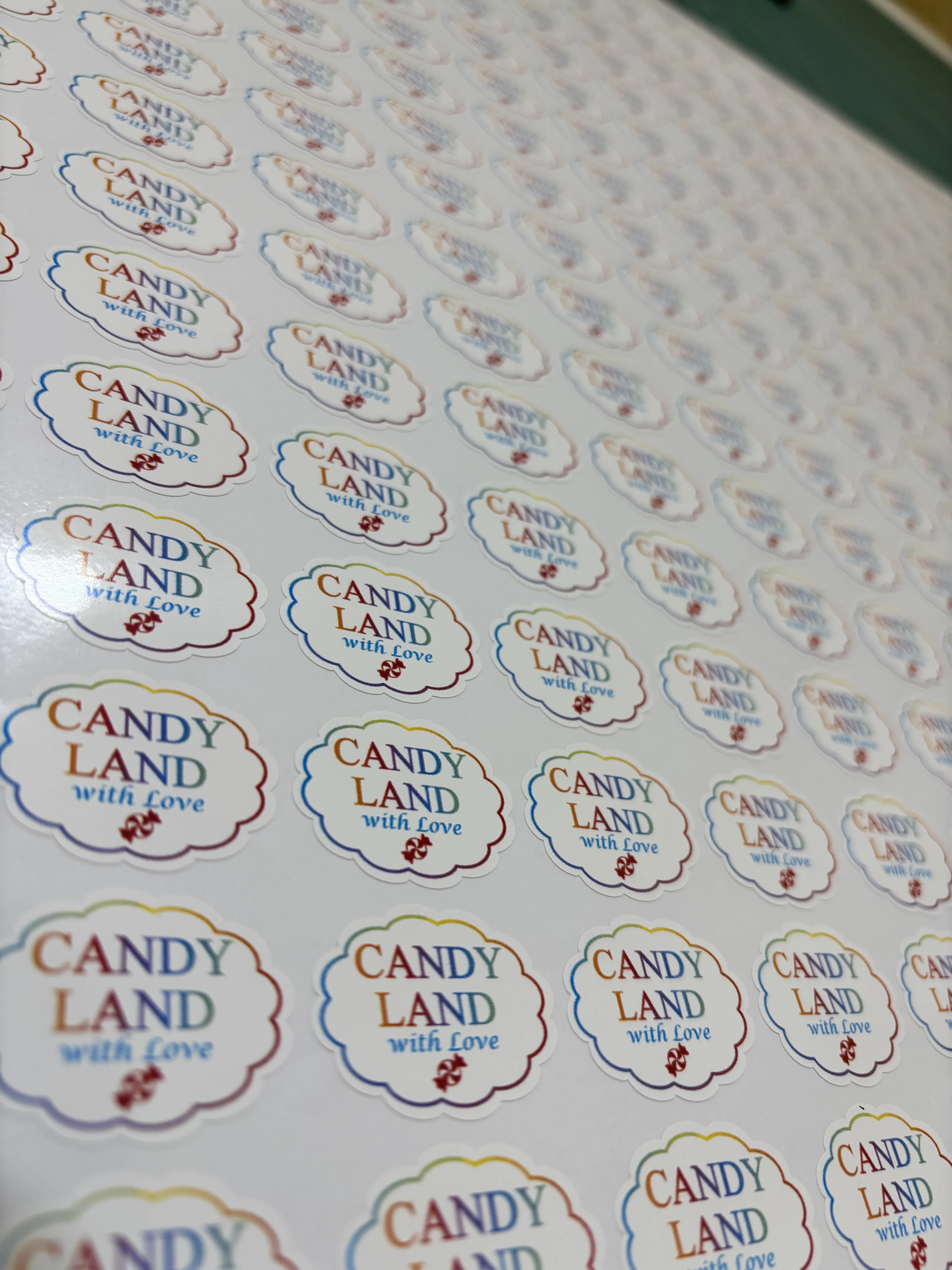 Наклейки свободной формы