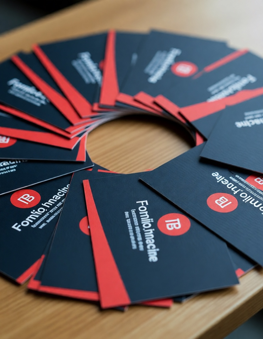 Визитки на плотном картоне