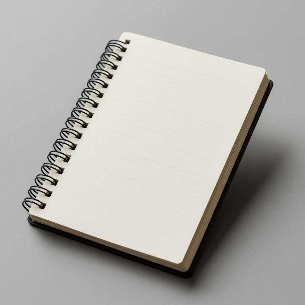 Блокнот на пружине