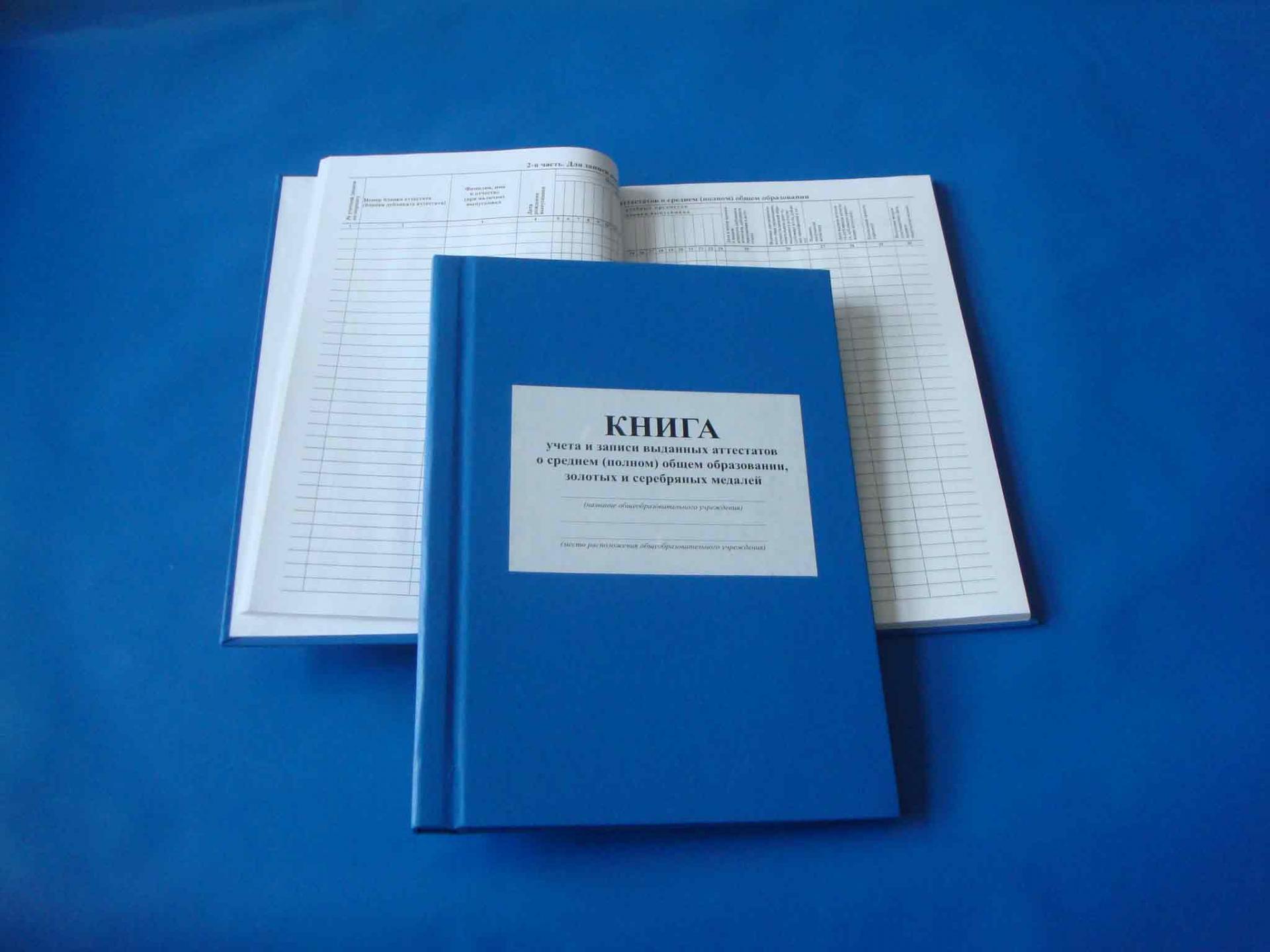 Журналы учёта в твердом переплете А3