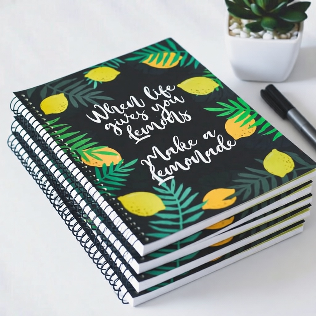 Блокнот на пружине