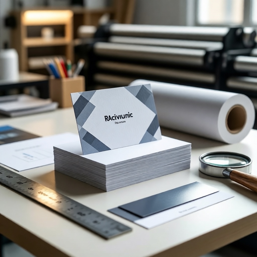 Визитки на плотном картоне