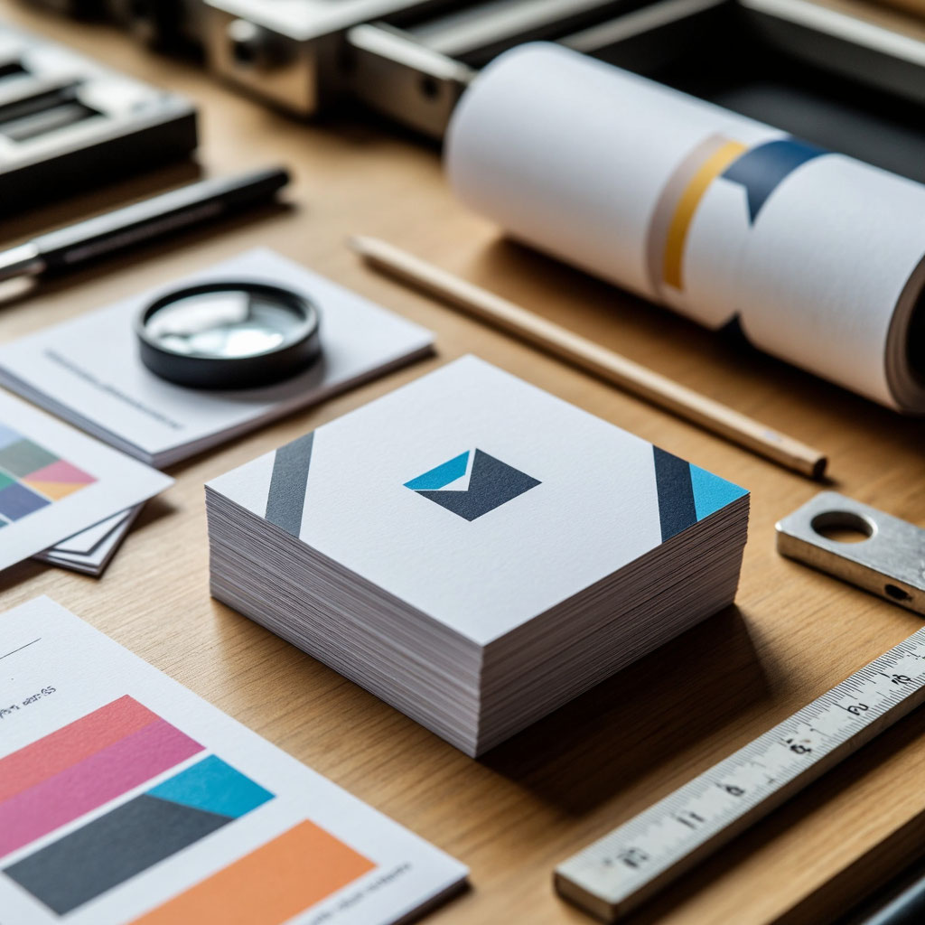 Визитки на плотном картоне