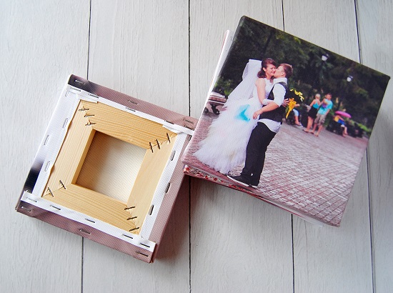 печать фото на холсте