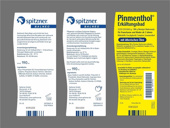 варианты дизайна этикетки