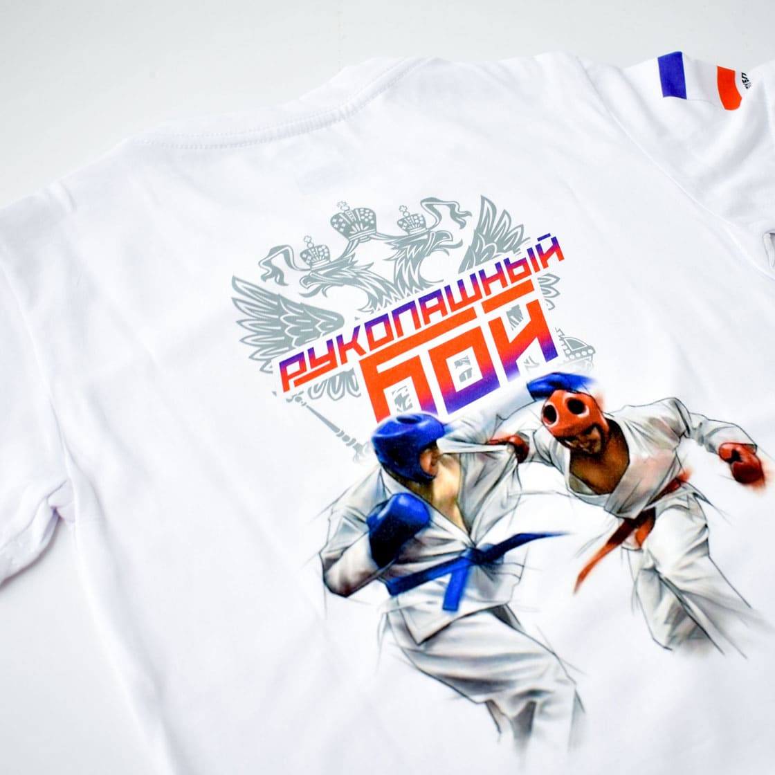 Белые футболки с печатью любых изображений