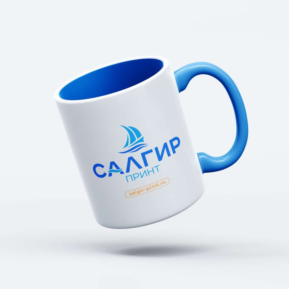 Печать на цветных кружках