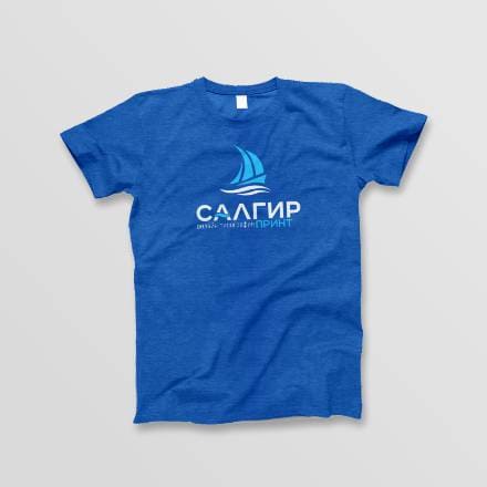 Футболки с печатью логотипов и надписей