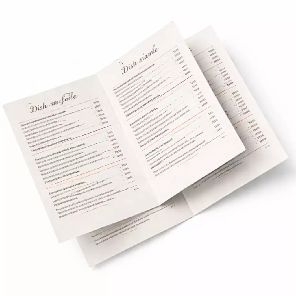 Буклеты «Книжка» - цифровая печать