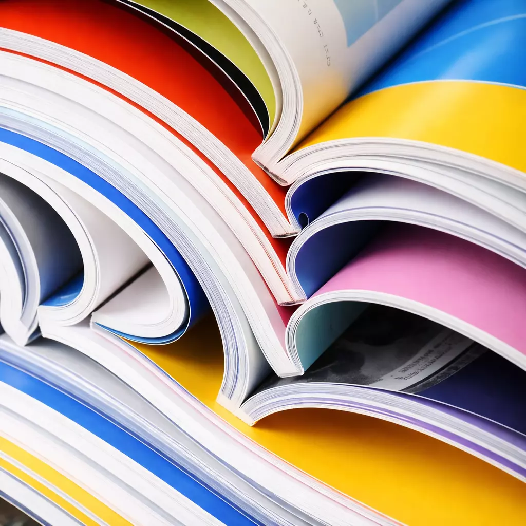 Печать каталогов на склейке