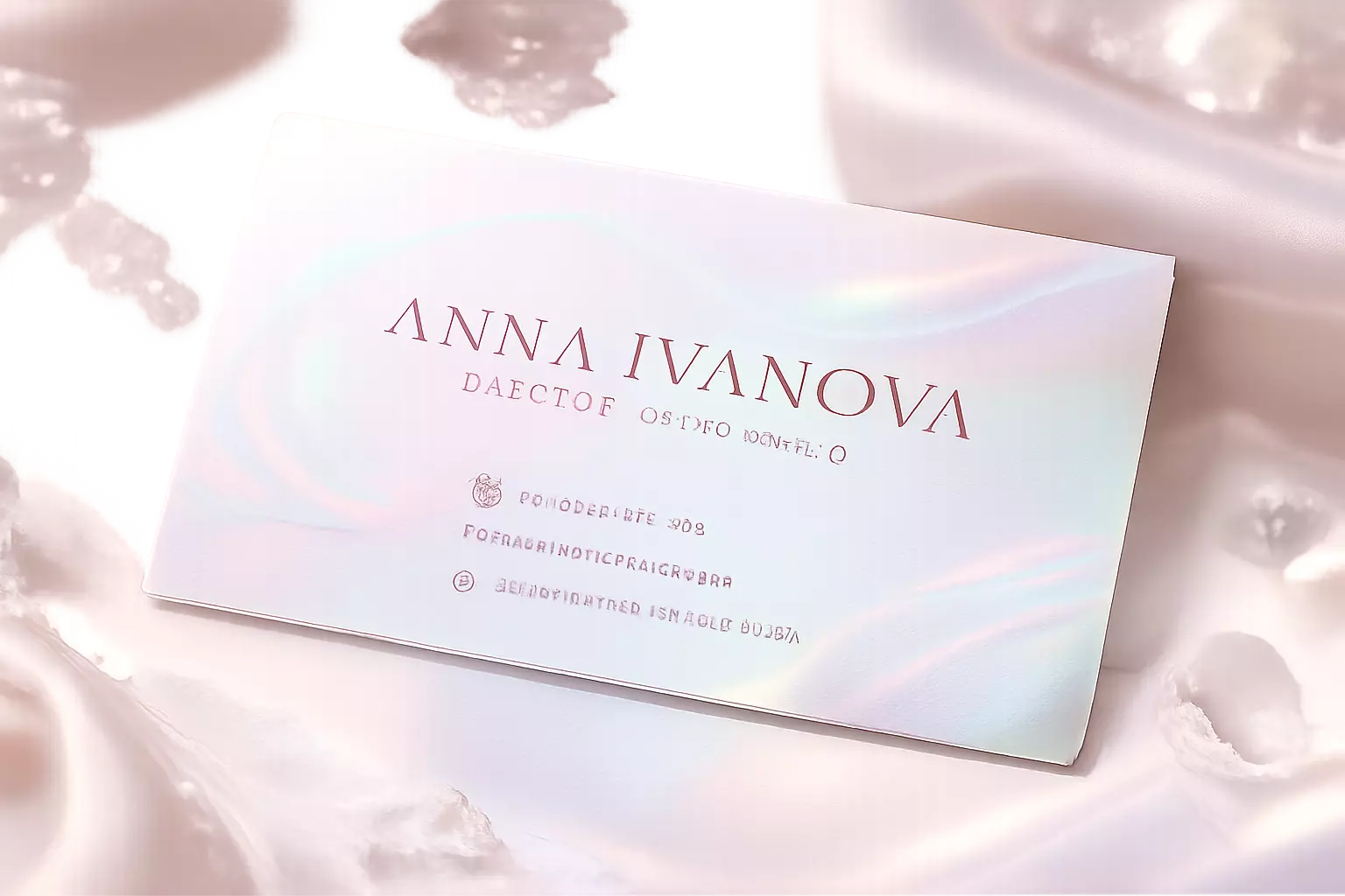 Визитки на дизайнерской бумаге