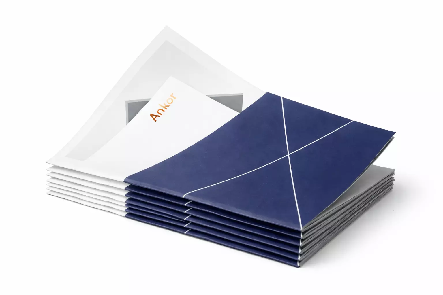 Брошюра на скобе — книжный формат