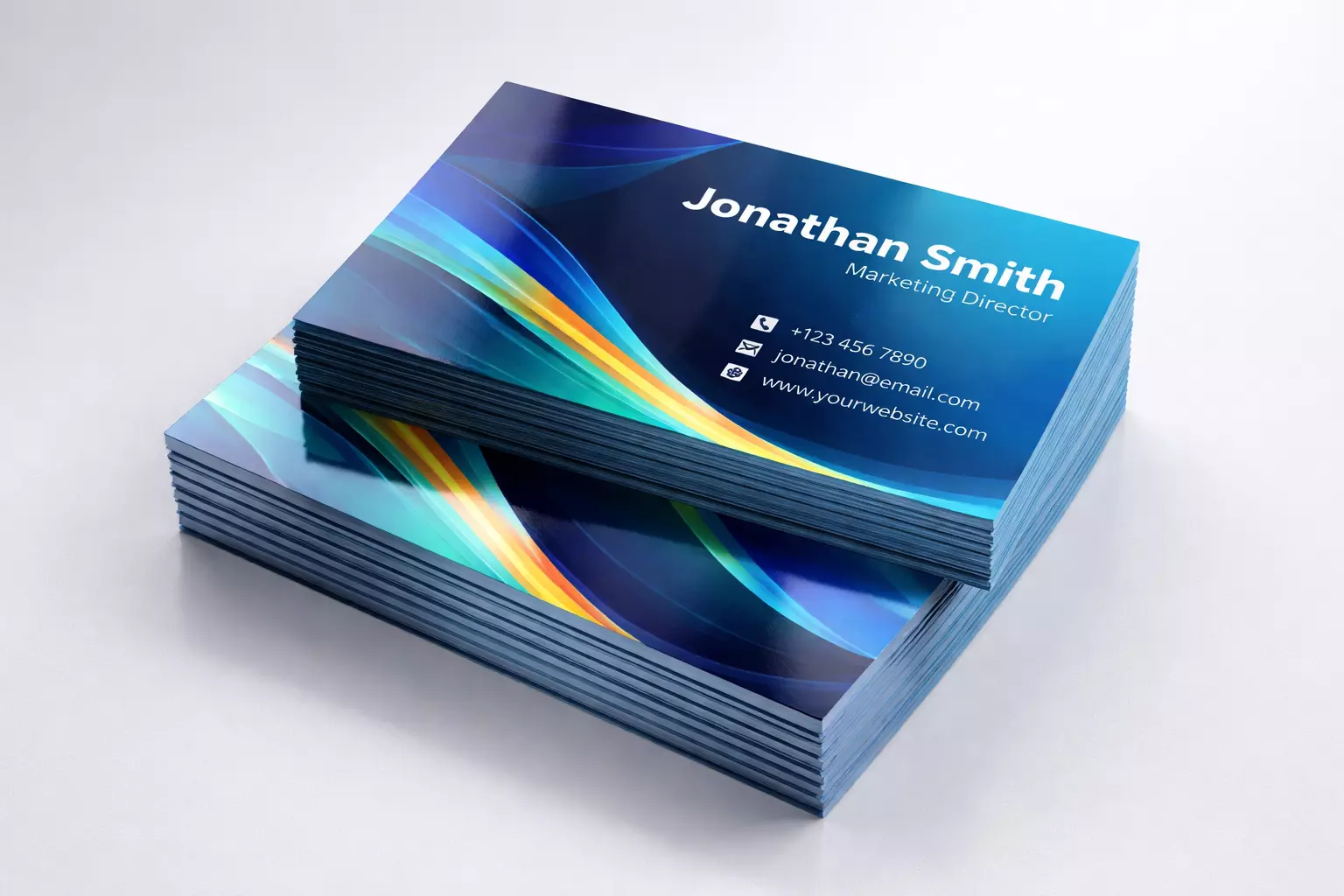 Визитки с ламинацией