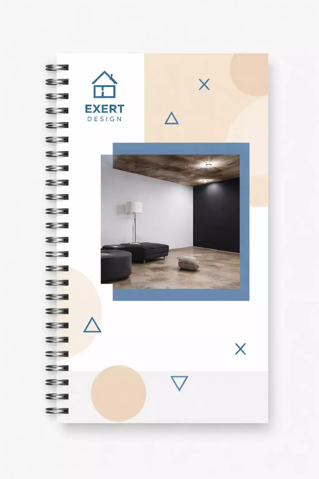 Брошюра на пружине