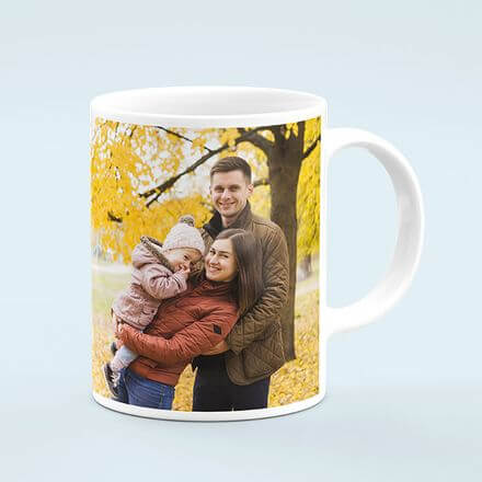 Кружка  с ручкой в виде сердечка