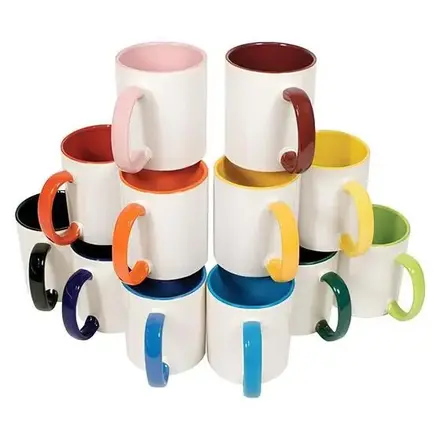 Кружки цветные внутри