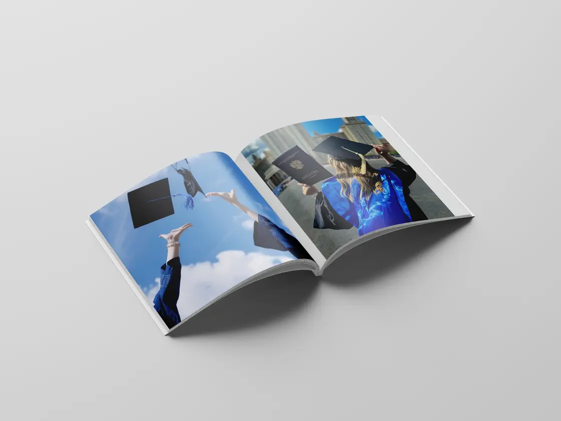 Фотокнига 20×20 см с мягкой обложкой