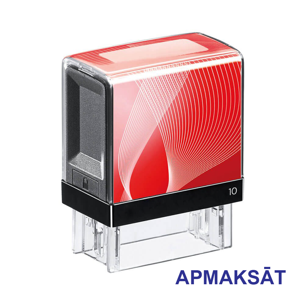 APMAKSĀT, gatavs zīmogs 10x27 mm