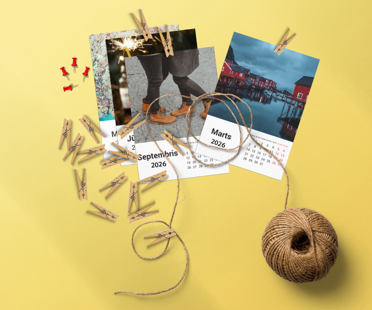 Kalendāri ar knaģiem Ātra druka ar piegādi visā Latvijā.