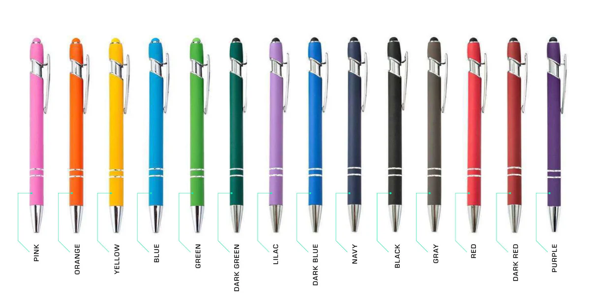 Pildspalvas ar gravējumu (Touch)