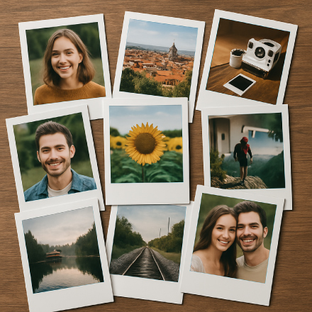 Polaroid fotogrāfijas Polaroid fotogrāfijas