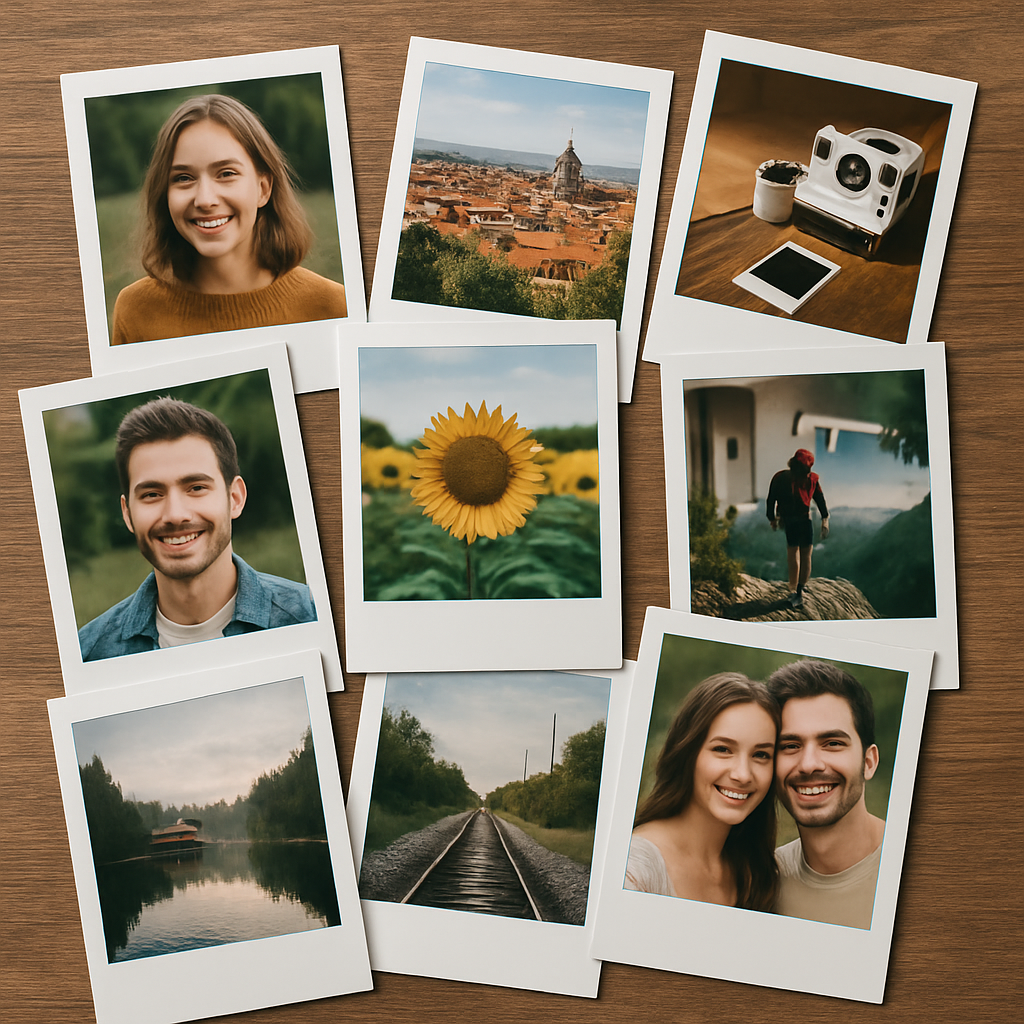 Polaroid fotogrāfijas Polaroid fotogrāfijas