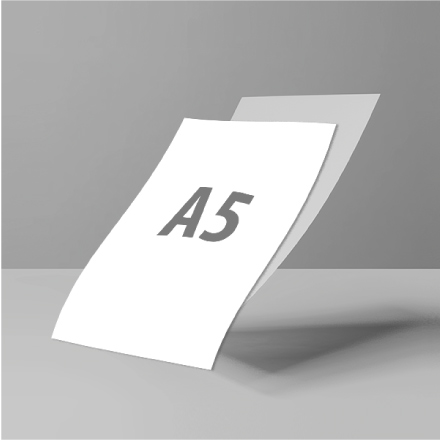 Flajeris A5 (148 x 210 mm)